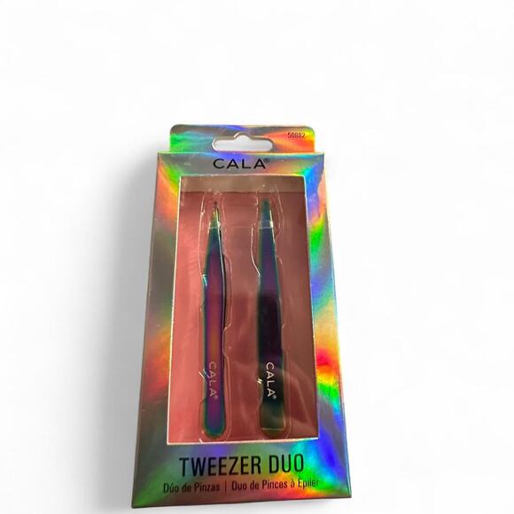 New Tweezer Duo and Makeup Cosmetics Bag - Picture 2 of 5